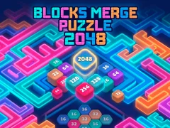 لعبة Blocks Merge Puzzle 2048 على الانترنت