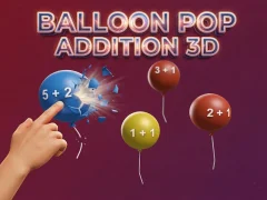 لعبة Balloon Pop Addition 3D على الانترنت