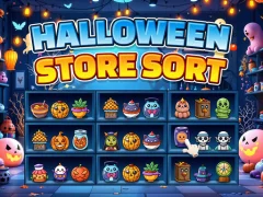 لعبة Halloween Store Sort على الانترنت