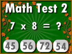 لعبة Math Test 2 على الانترنت
