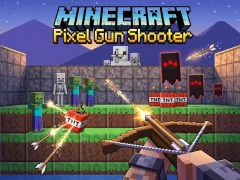 لعبة Minecraft Pixel Gun Shooter على الانترنت