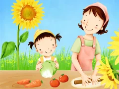 لعبة Mother's day 2020 slide على الانترنت