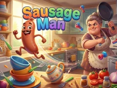 لعبة Sausage Man على الانترنت