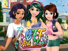 لعبة BFF: Art Class على الانترنت