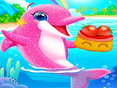 لعبة My Twin Dolphin Baby Care على الانترنت