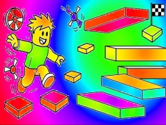 لعبة Coloring Book: Roblox Obby Runner على الانترنت