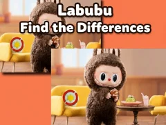 لعبة Labubu Find the Differences على الانترنت