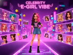 لعبة Celebrity E-Girl Vibe على الانترنت