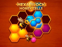 لعبة Hexa Block: Honey Cells على الانترنت