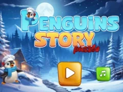 لعبة Penguins Story Puzzle على الانترنت