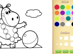 لعبة Baby Farm Animals Coloring Book for Kids على الانترنت