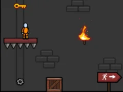 لعبة One Level Stickman Jailbreak على الانترنت