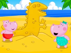 لعبة Hippo Beach Adventures على الانترنت