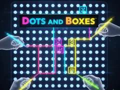 لعبة Dots and Boxes على الانترنت