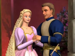 لعبة Barbie Rapunzel على الانترنت