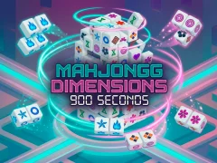 لعبة Mahjongg Dimensions 900 seconds على الانترنت