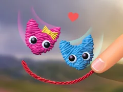 لعبة Love Cats Rope على الانترنت