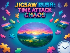 لعبة Jigsaw Rush Time Attack Chaos على الانترنت