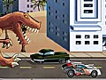لعبة T Rex Rampage Prehistoric Pizza على الانترنت