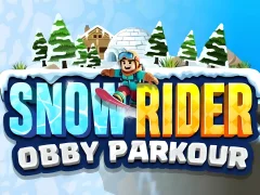 لعبة Snow Rider Obby Parkour على الانترنت