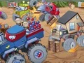 لعبة Nickelodeon destruction truck derby على الانترنت