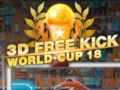 لعبة 3D Free Kick World Cup 2018 على الانترنت