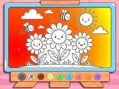 لعبة Coloring Book: Happy Flower على الانترنت
