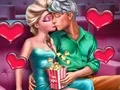 لعبة Ice Queen Cinema Flirting على الانترنت