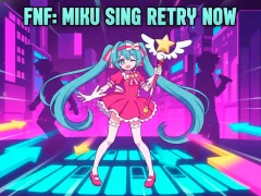 لعبة FNF: Miku Sing Retry Now على الانترنت