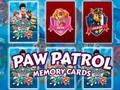لعبة Paw Patrol Memory Cards على الانترنت