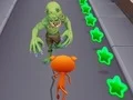 لعبة Angry Cat Run Zombies Alley على الانترنت