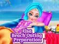 لعبة Elsa Beach Outing Preparation على الانترنت
