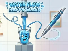 لعبة Water Flow Happy Glass على الانترنت