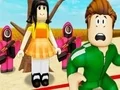 لعبة Squid Game: Roblox على الانترنت