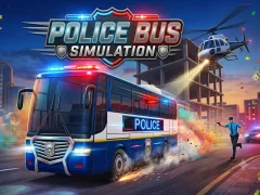 لعبة Police Bus Simulation على الانترنت