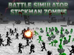 لعبة Battle Simulator Stickman Zombie على الانترنت