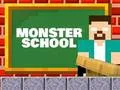 لعبة Monster School: Roller Coaster & Parkour على الانترنت