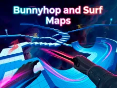 لعبة Bunnyhop and Surf Maps على الانترنت