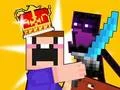 لعبة Noob vs Pro Castle Defence على الانترنت