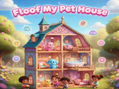 لعبة Floof My Pet House على الانترنت