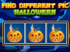 لعبة Find Different Pic Halloween على الانترنت