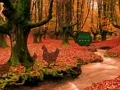 لعبة Autumn Backyard Escape على الانترنت