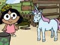 لعبة Betty & the Yeti's Unicorn game على الانترنت