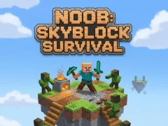 لعبة Noob: Skyblock Survival على الانترنت