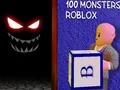 لعبة 100 Monsters Roblox على الانترنت