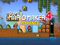 لعبة Super Mario Maker 4 على الانترنت