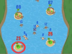 لعبة Battle For The Islands على الانترنت
