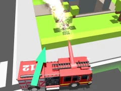 لعبة Fire Truck Rescue Driving على الانترنت