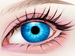 لعبة Eye Color DIY على الانترنت