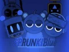 لعبة Sprunki Blue Mod على الانترنت